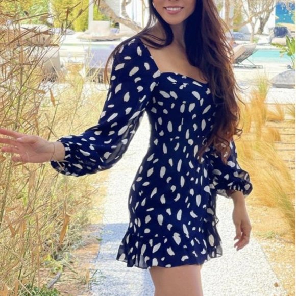 Reformation Cammi Dress Splatter - Picture 7 of 15